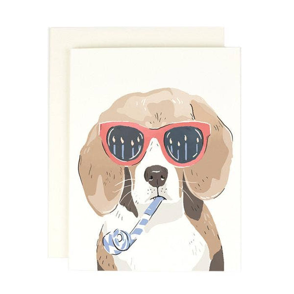Beagle Birthday Greeting Card