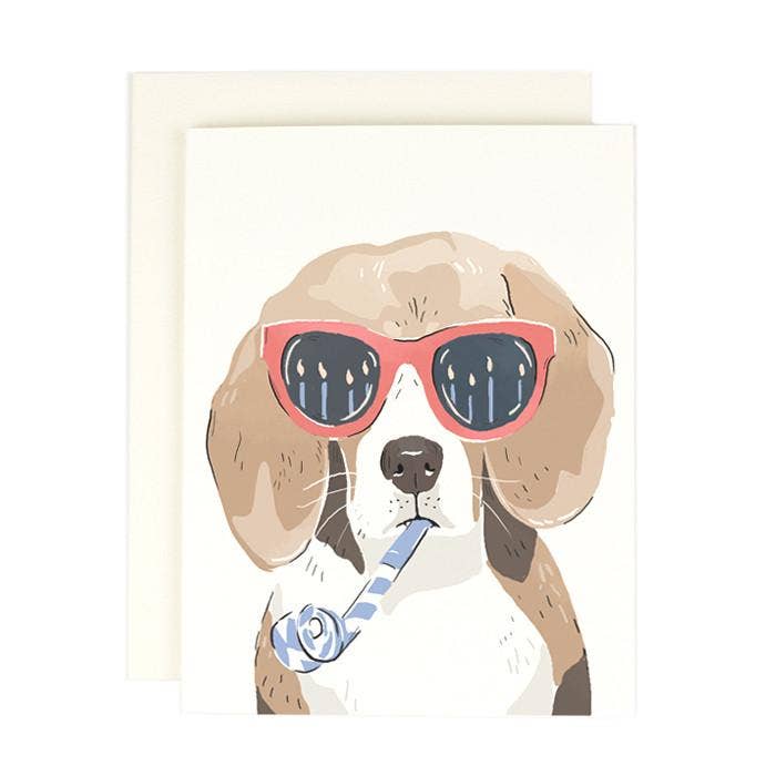 Beagle Birthday Greeting Card