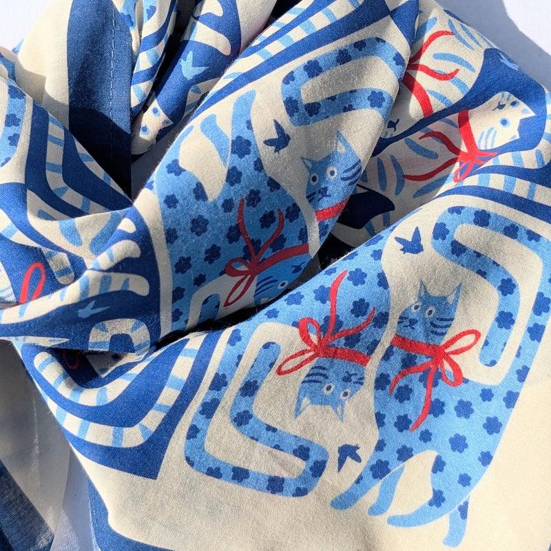 Bandana - Cat Print