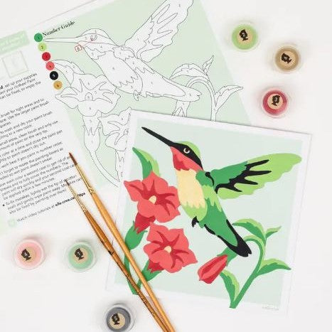 Hummingbird Mini DIY Paint Kit