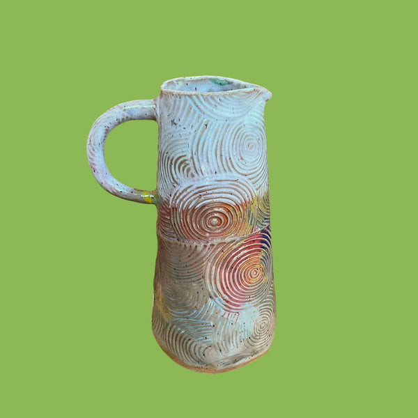 Pitcher with Swirls - Kendra Barth