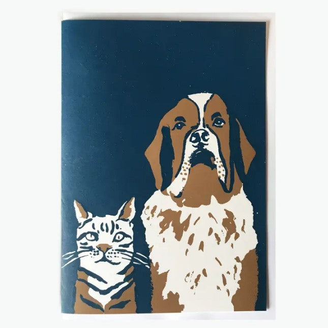 Dog and Cat Mugshot Card