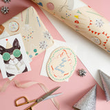 Birthday Party Cat Greeting Card