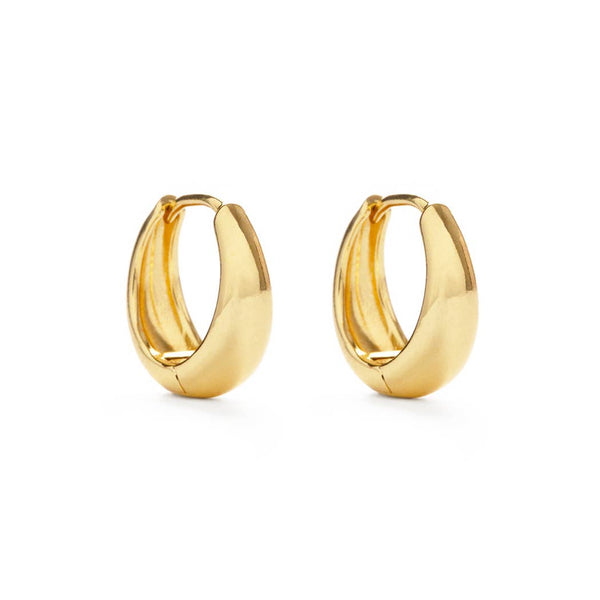 Mince Huggies - Gold Hoops