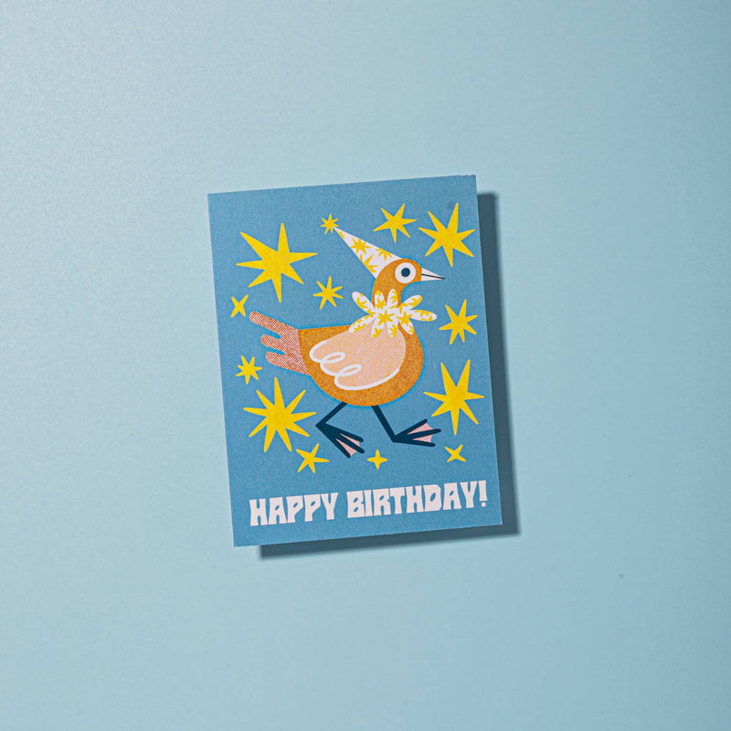 Happy Birthday A2 Blank Card With Envelope