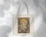 Art Nouveau Celestial Possum Tote Bag