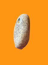 Medium Golden Eye Rock Owl - Manya Pirkle