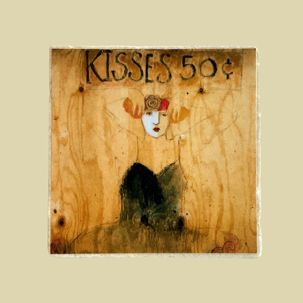 Kisses 50 Cents Coaster