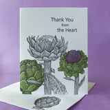 Artichoke Thank You Card