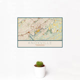 Knoxville TN Map Print - 12 x 18