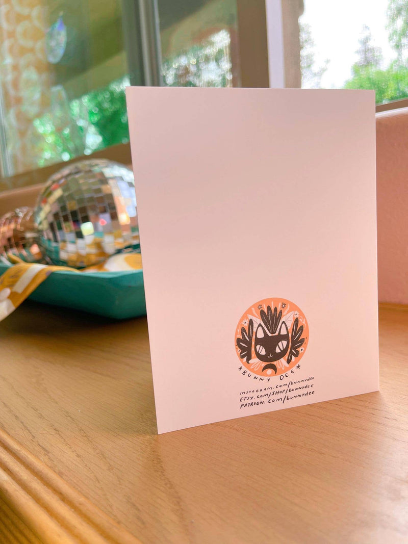 Taiyaki Cat Birthday card