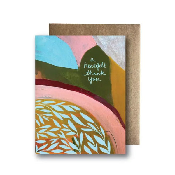 Heartfelt Thank You Card