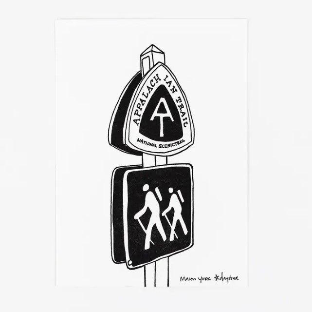 Appalachian Trail Sign Print