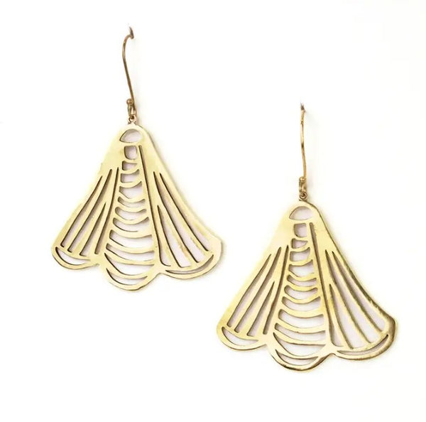 Josie Brass Earrings