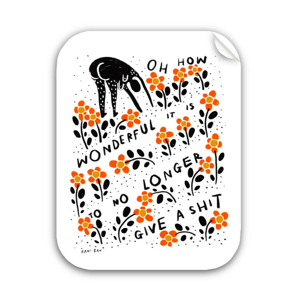 HOW WONDERFUL Sticker - Rani Ban