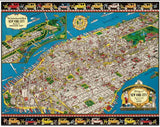 Map of New York City - 1000 Piece Puzzle