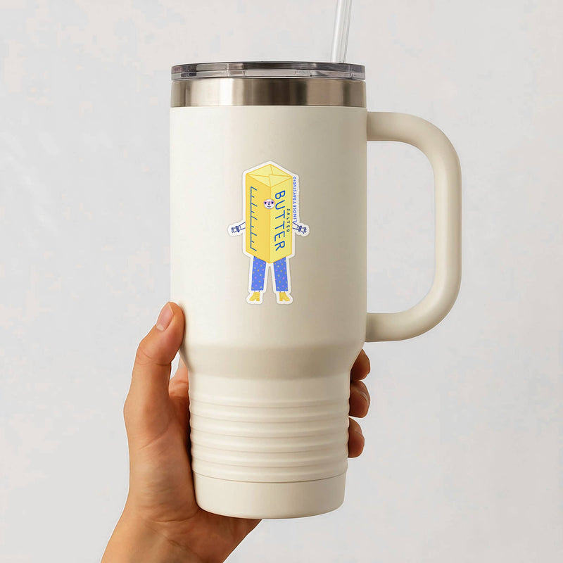 Butter Barb Sticker