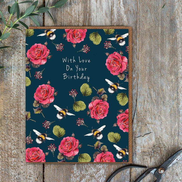 With Love On Your Birthday Card