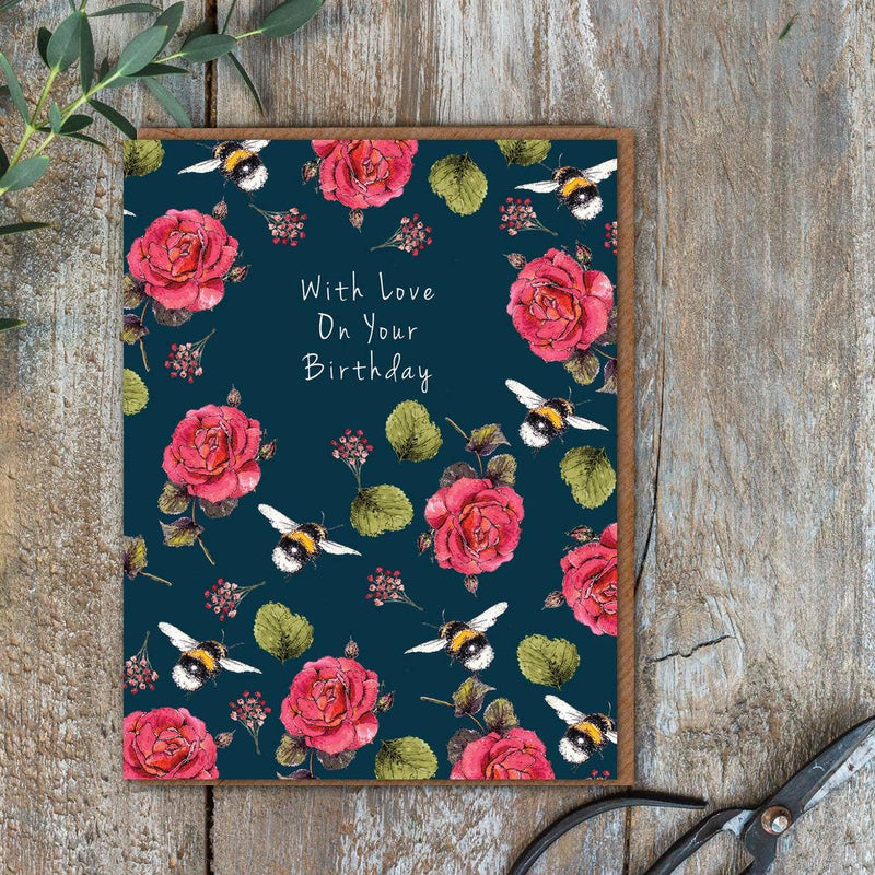 With Love On Your Birthday Card