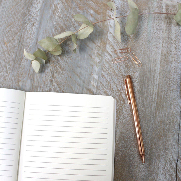 Hydrangea Noir A5 Lined Notebook