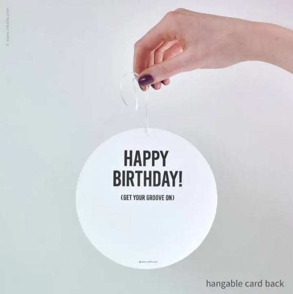 Disco Ball Hangable Card