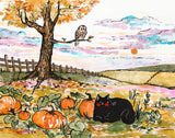 Print - "October" - 4 x 5