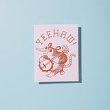 Yeehaw Blank A2 Card with Envelope