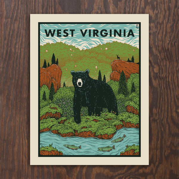Appalachia Wilderness Print - 11 x 14