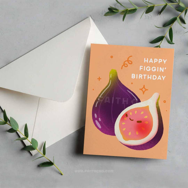 Fig Birthday Card