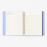 2025 Modernist Spiral Weekly Planner