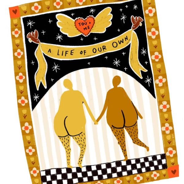 A LIFE OF OUR OWN Art Print - 8.5 x 11 - Rani Ban