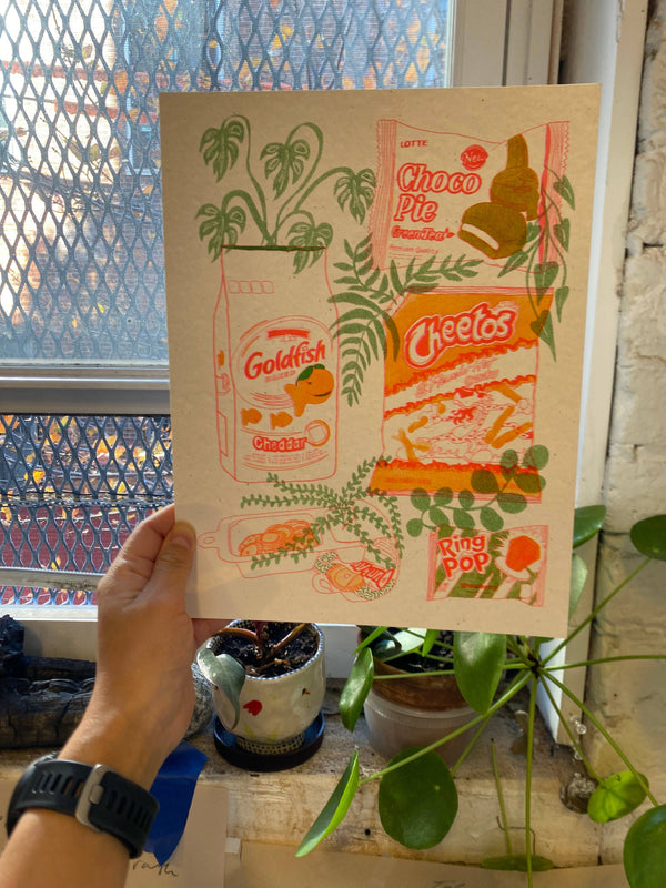 Sweet N Salty Snax Print - 8.5 x 11