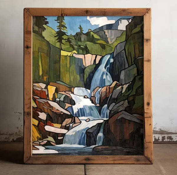 Alberta Falls Print