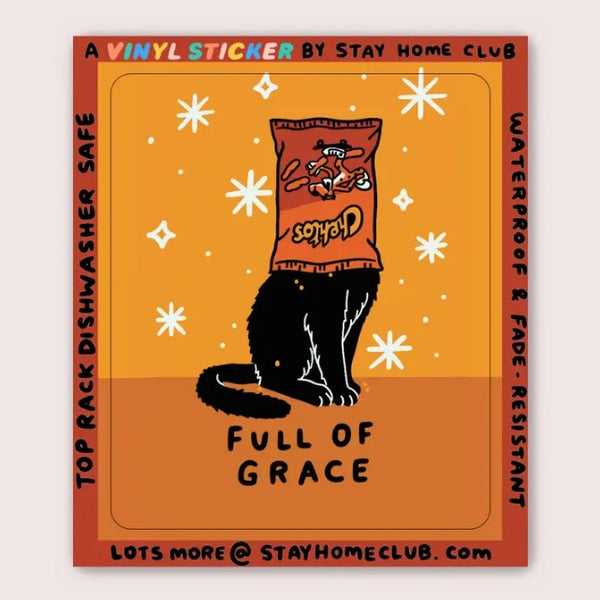 Full of Grace Sticker