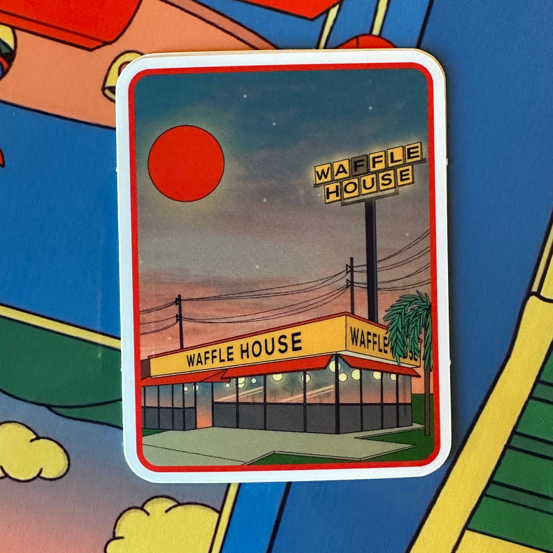Waffle House Sticker