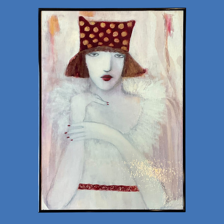 Girl in White Frock #2511 - Cynthia Markert