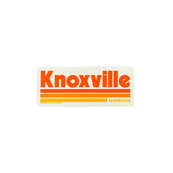 Knoxville, TN Pipeline Sticker - Wild Child Brand