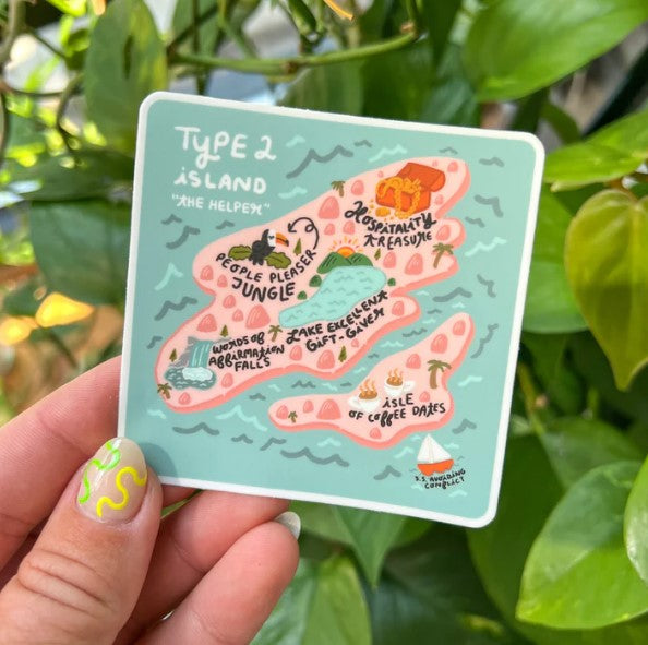 Enneagram #2 Sticker