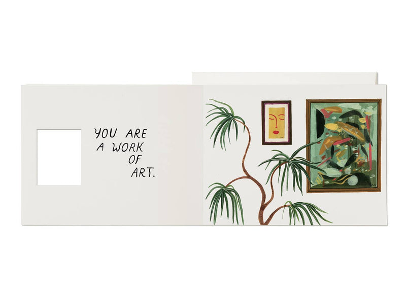 Love - Work of Art greeting card