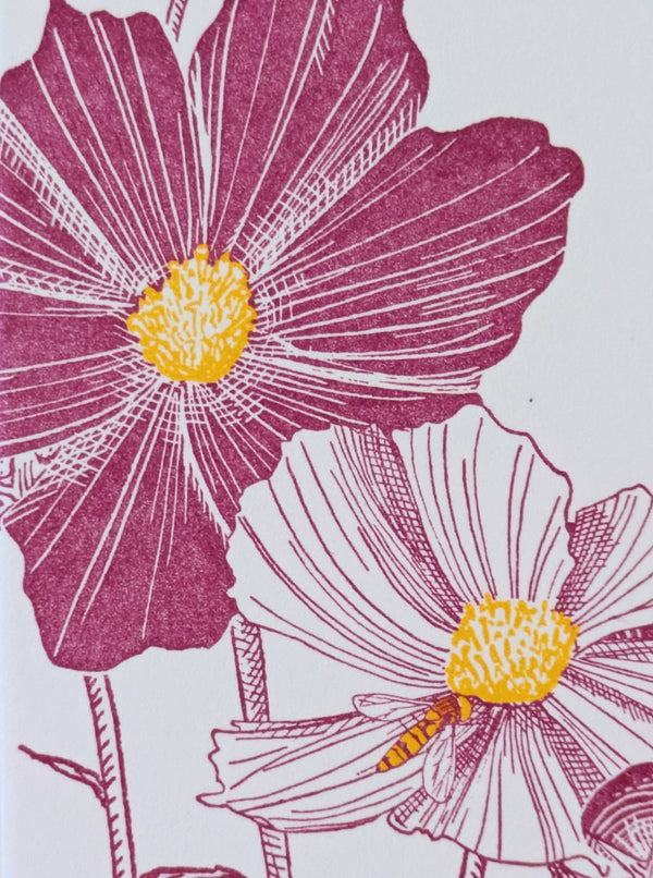Cosmos Thank You Card