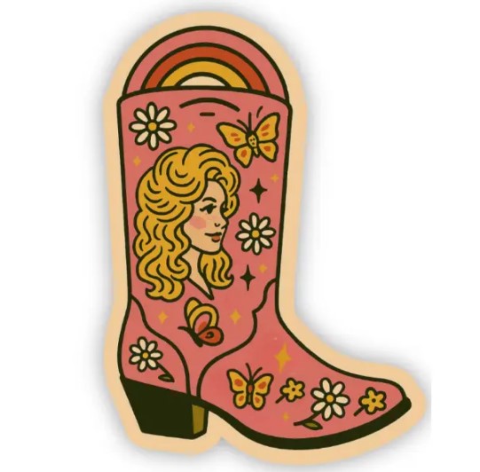 Dolly Boot Sticker