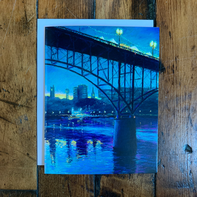 Celebration on the Gay St. Bridge - Art Card