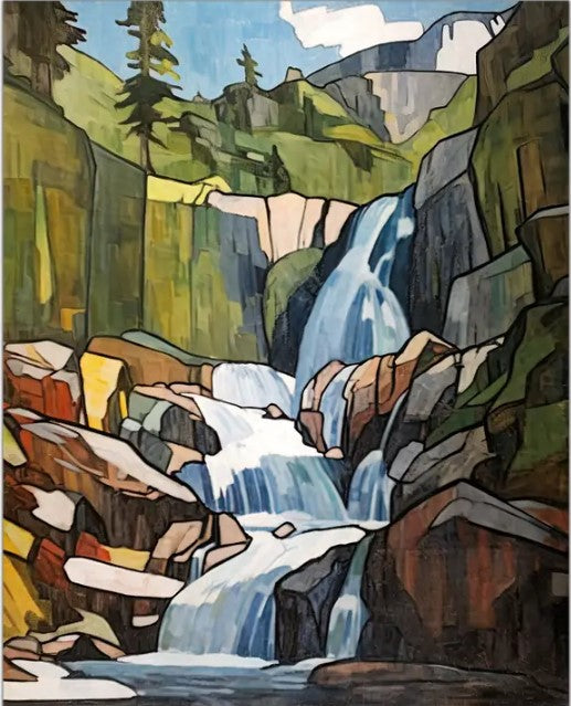 Alberta Falls Print