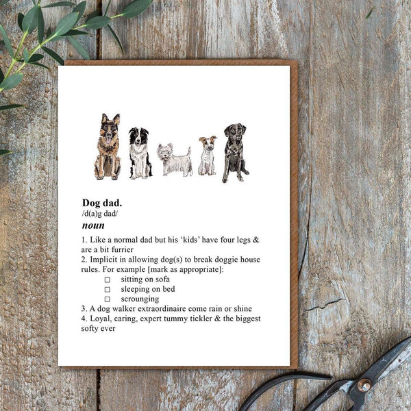 Dog Dad Card