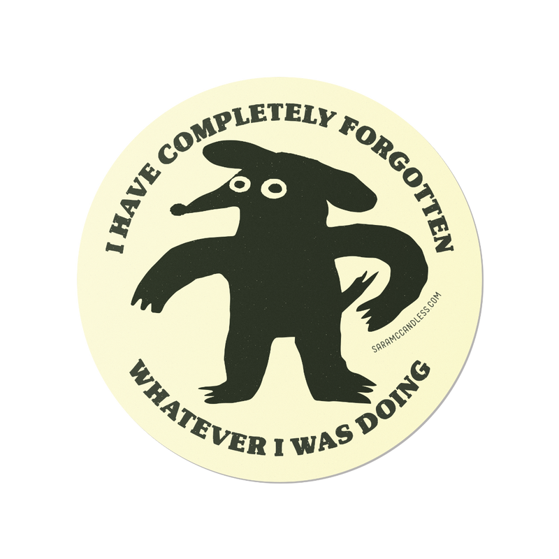 Completely Forgotten Sticker
