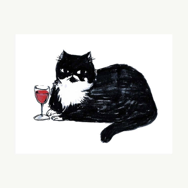 Print - "Pepper with a Fine Bordeaux" - 8 x 6