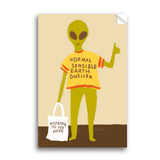 NORMAL SENSIBLE EARTH DWELLER Sticker - Rani Ban