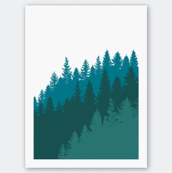 Treelines Print