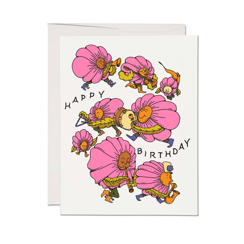 Birthday - Band greeting card