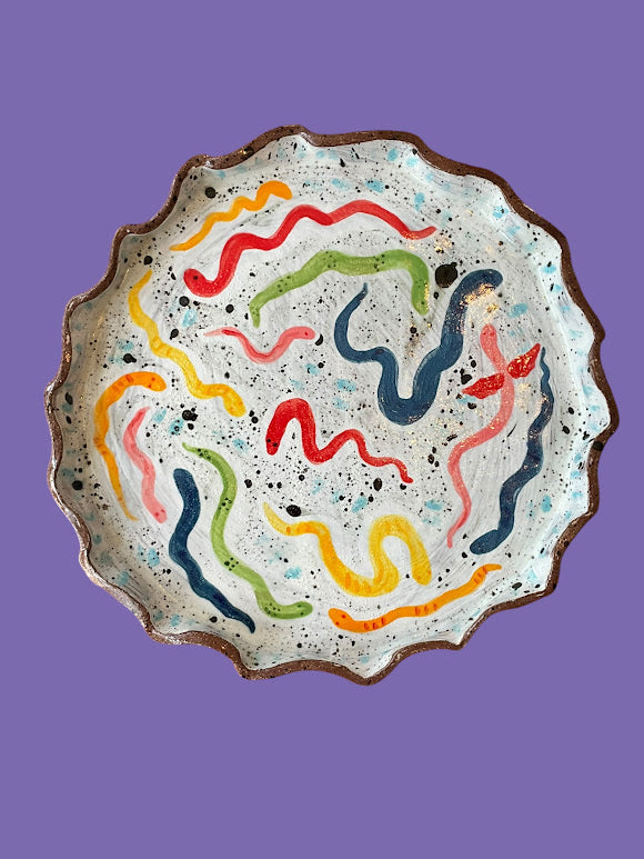 All the Snakes Plate - Blanket Fort Studio